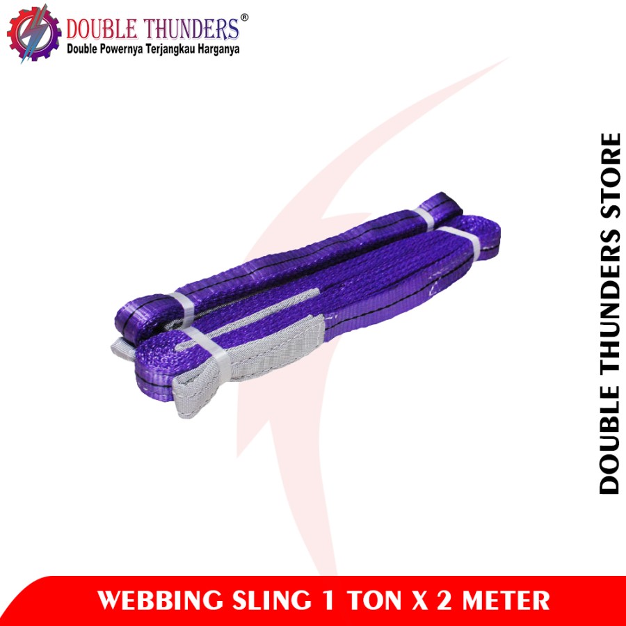 Gosave bing Sling Belt 1 Ton x 2 Meter / Tali Sabuk 1T x 2M Lazada
