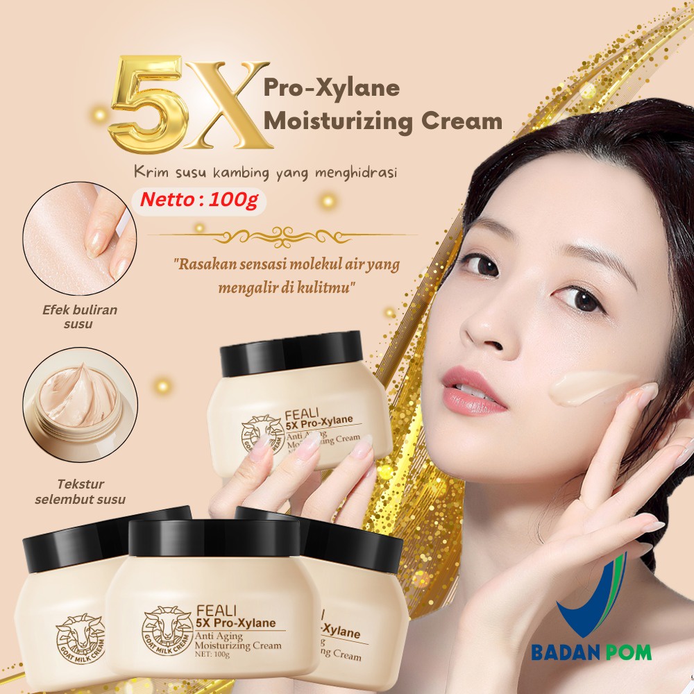 FEALI 5X Pro Xylane Goat Milk Anti Aging And Moisturizing Cream feali-5x-pro-xylane-goat-milk-anti-aging-and-moisturizing-cream