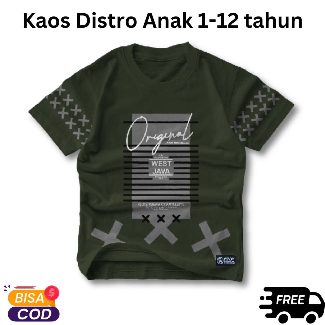 Baju Anak Laki Laki 1-12 Tahun Distro / Baju Anak Laki Laki / Kaos Anak  Laki Laki / Baju Anak Laki Laki Import / Baju Anak Laki Laki 3 4 Tahun /