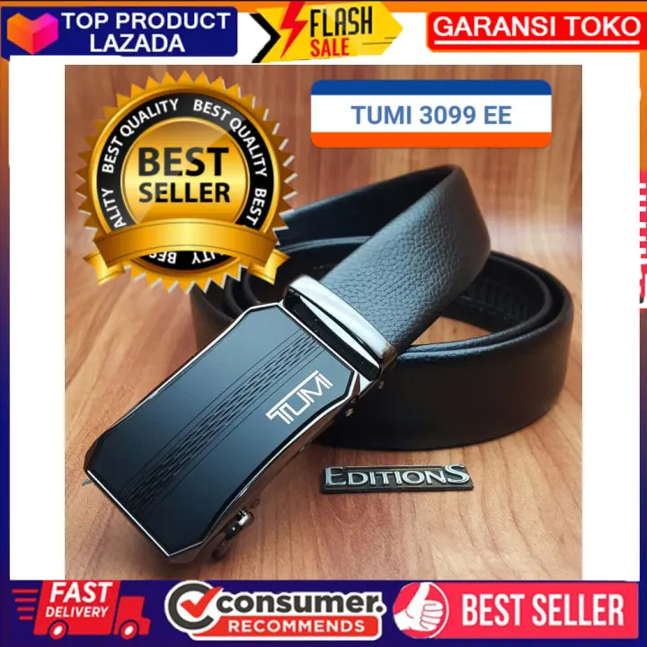 Lancar Jaya Store Gesper Ikat Pinggang Kulit Rel New Editions 3099 Ee T U M I Import | Lazada Indonesia