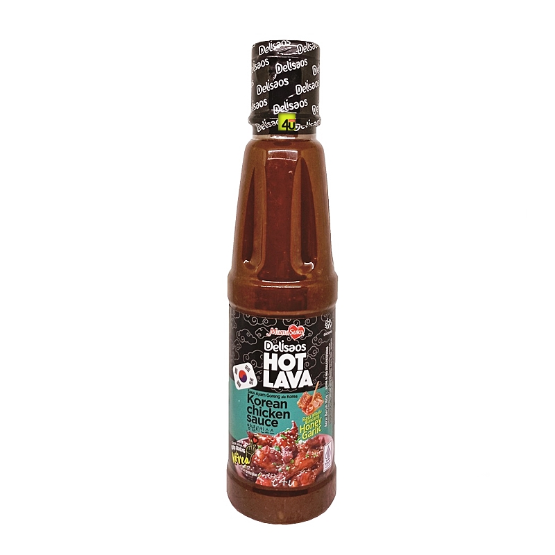 Mamasuka HOT LAVA HONEY GARLIC Korean Chicken Sauce 160 ml Delisaos