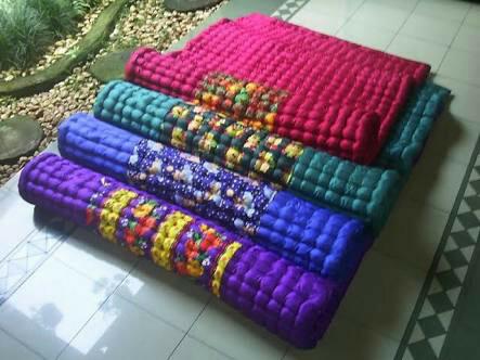 Kasur Kapuk Gulung Palembang Ukuran 100x155