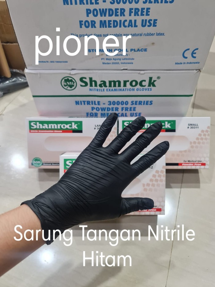 sarung tangan shamrock nitrile