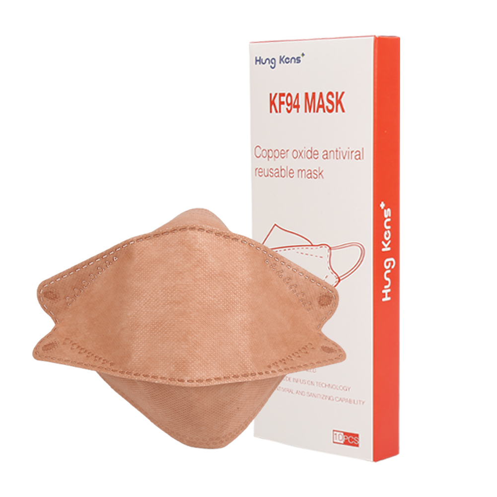 Docho [10Pcs/1Box] Inactivated Copper oxide Mask KN95/KF94/Disposable mask Reusable AntiCOVID