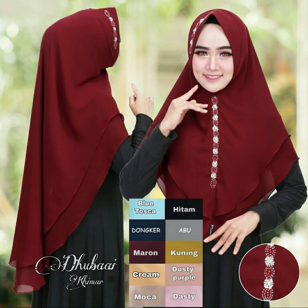 TF PROMO TERLARIS Jilbab Murah Khimar Dhubaai Hijab Instan Mewah Kerudung Instan Khimar Instan