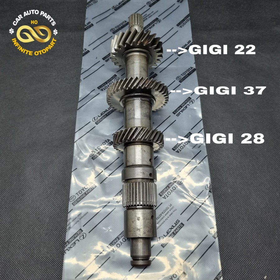 cara susun gear box ex5