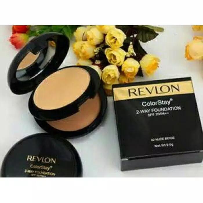 Bedak colorstay 2 way foundation - BEDAK 2 in 1 code:Rv02