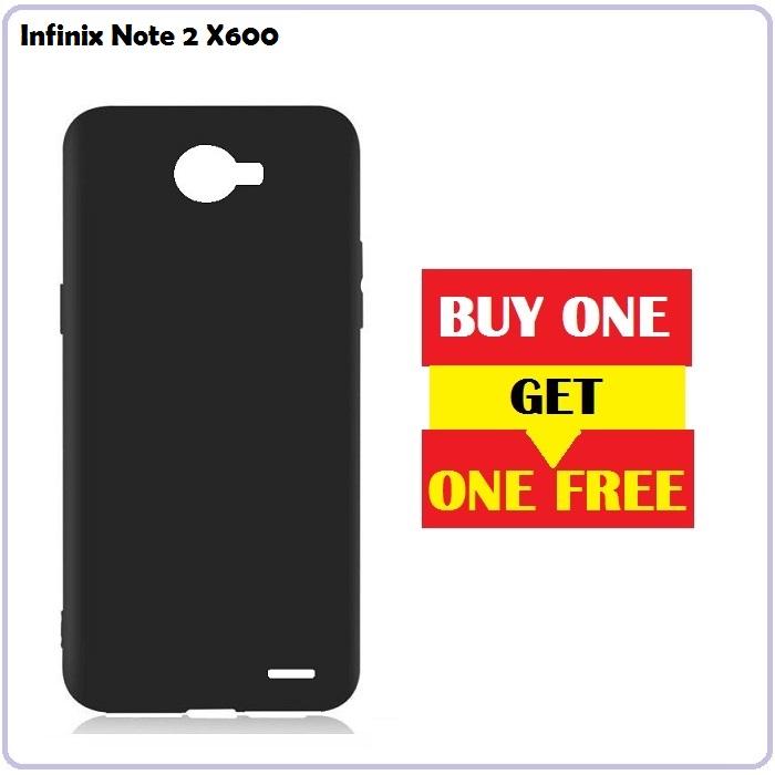 SALE BUY 1 GET 1 FREE Amora Case Babyskin Soft Black Matte For Infinix Note 2 X600 - HITAM