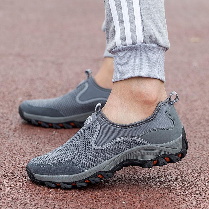 Sepatu Sneaker Pria Casual Grey Shoes kets A102 Import High Quality