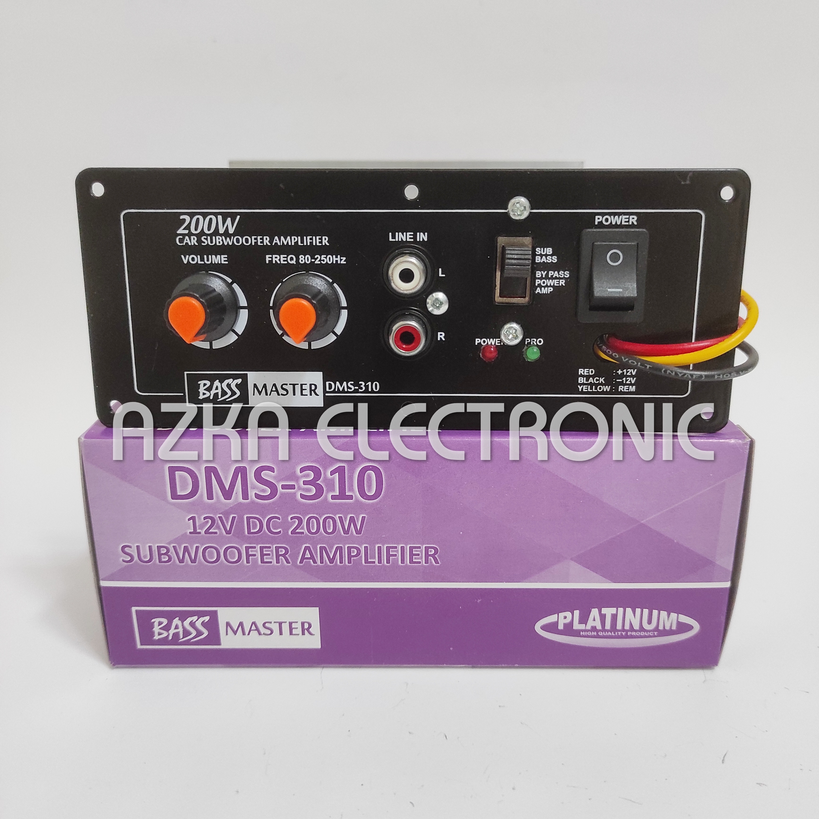 Kit Power Amplifier Subwoofer Monoblok Mobil DMS 310 Lazada Indonesia