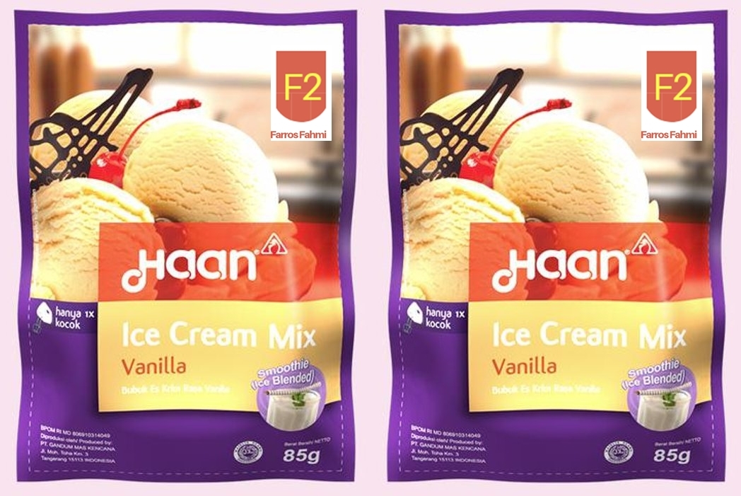 Haan Ice Cream Mix Vanilla 2 x 85G ( 2 Spc ) Lazada Indonesia