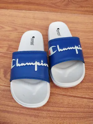 sandal slop champion / sandal slide on / sandal pria wanita / sandal murah / sandal slide / sandal selop / sandal trendi / sandal flip flop