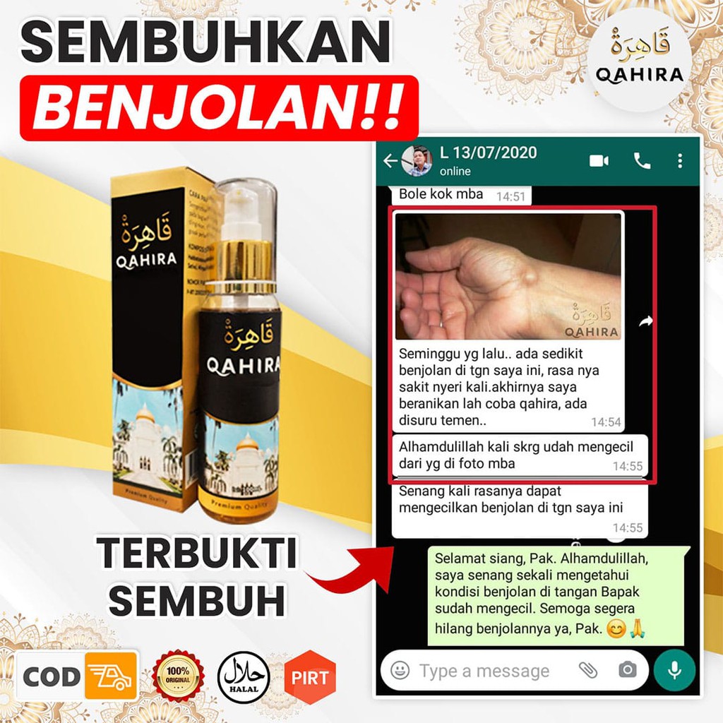 Minyak Qahira Benjolan Minyak Oles Qahira Benjolan Asli Original Minyak Gosok Qahira Minyak Balur Lazada Indonesia