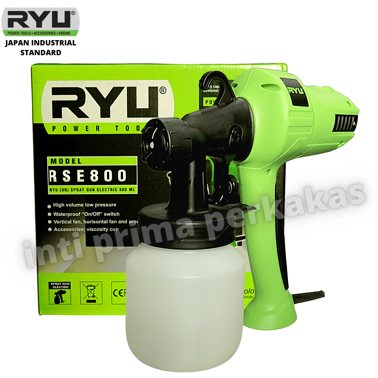 Spray gun electric listrik RYU RSE 800 | Lazada Indonesia