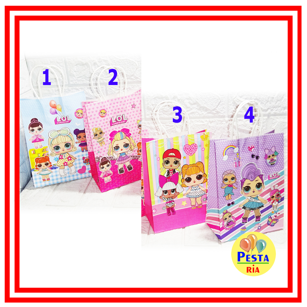 Murah!! (1Pcs) Paperbag Karakter Lol, Shopping Bag, Tas Bingkisan, Tas  Souvenir | Lazada Indonesia
