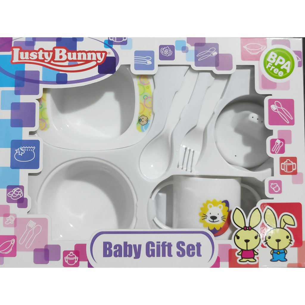 Baby gift set lusty hot sale bunny