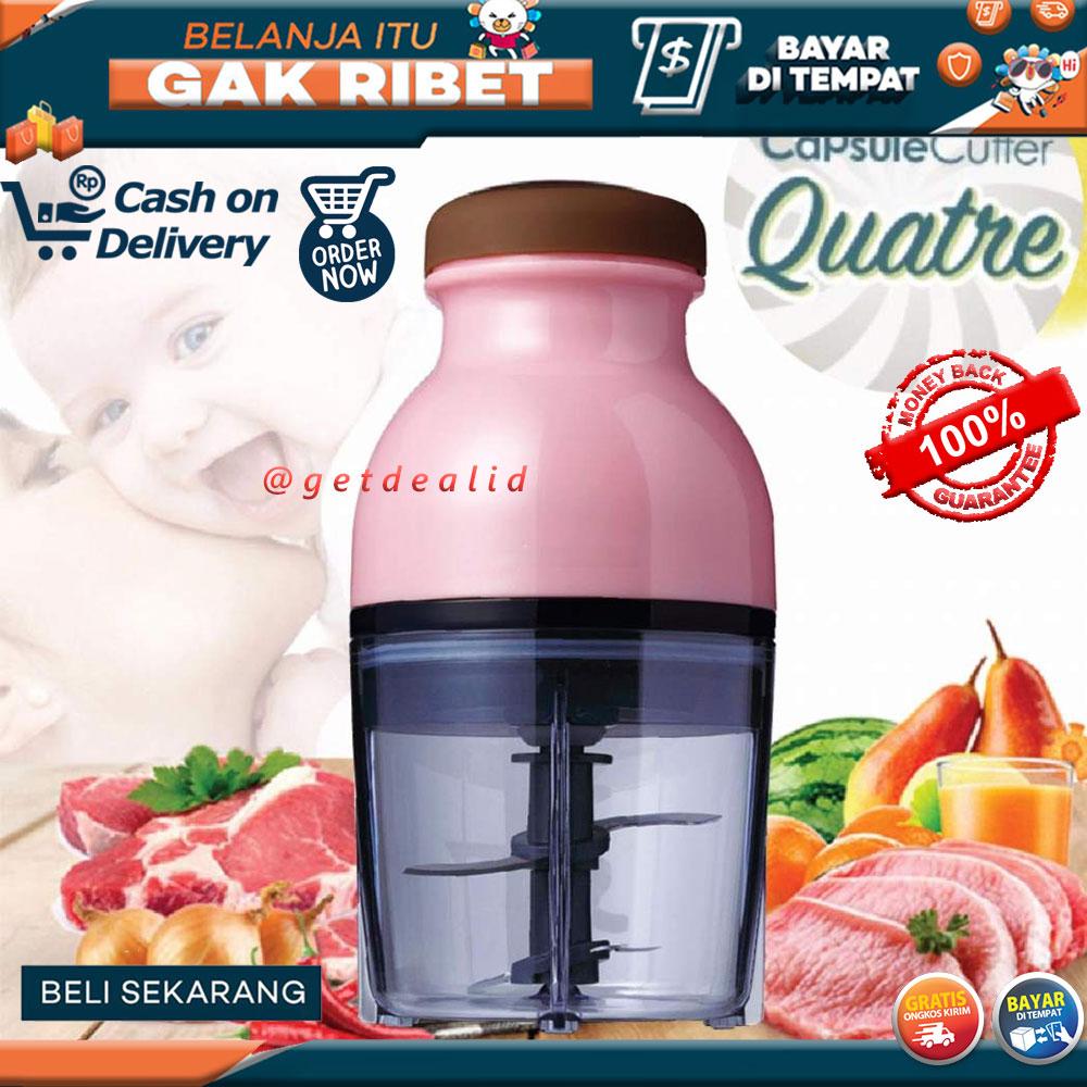 COD/BYR DI TMPT - Hand Blender Capsule Cutter Quatre / Blender Kapsul Capsul Press Serbaguna Multifungsi Untuk Blender Jus DLL