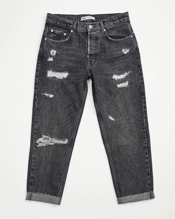 zara bandana jeans