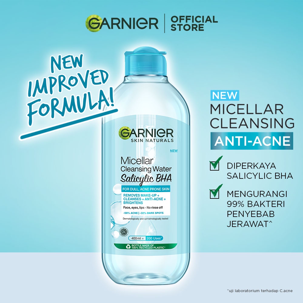 Garnier Micellar Cleansing Water Salicylic BHA Lazada Indonesia