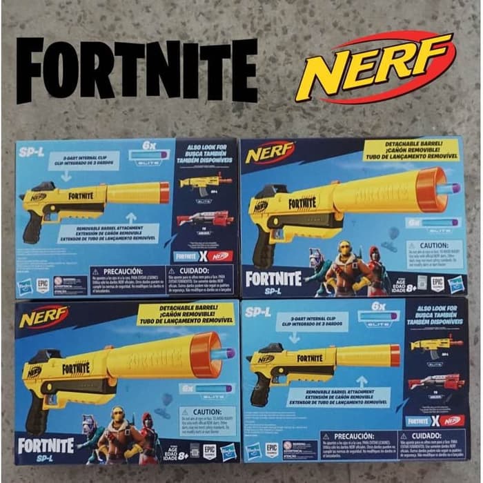 NERF Fortnite SP-L Blaster / SPL with 