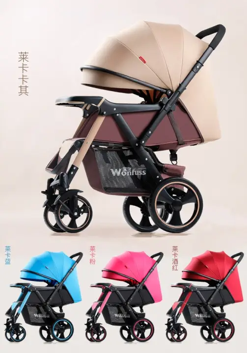 Kereta Bayi Dorong Stroller Original Baby Bliss Wonfus Stroler Alat Bantu Bawa Bayi New Dorongan Anak Kereta Dorongan Lazada Indonesia