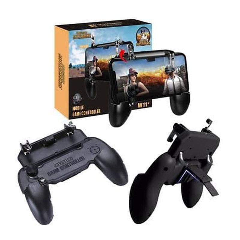Gamepad W11+ + Trigger Joystick Standing for Android PUBG/ Fornite/ Free  Fire/COD (Call of Duty) - 