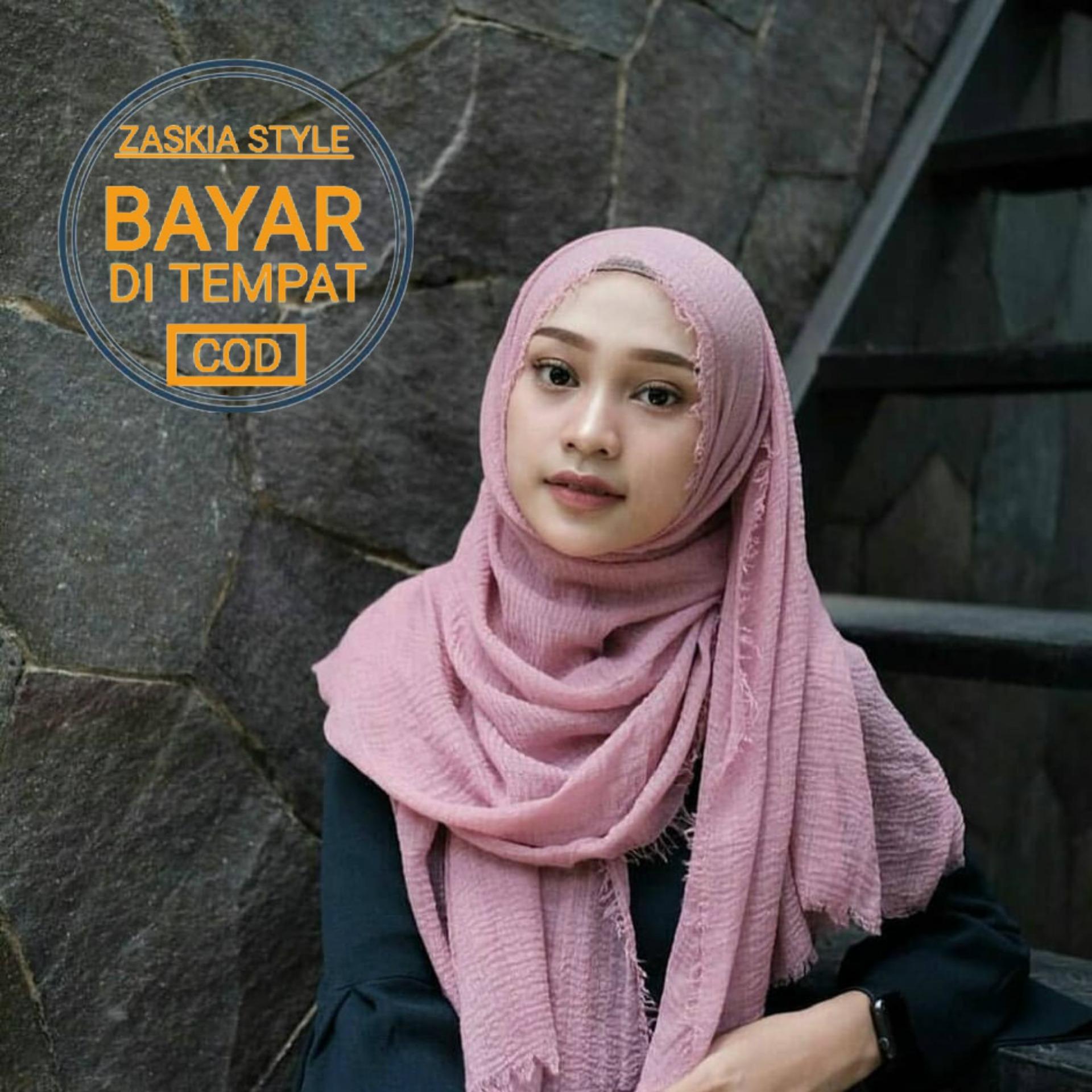Hijab Pashmina Crinkle Warna Terlengkap Jilbab Pasmina Crinkle Warna Terlengkap Top Quality Kerudung Terbaru 2020 Lazada Indonesia