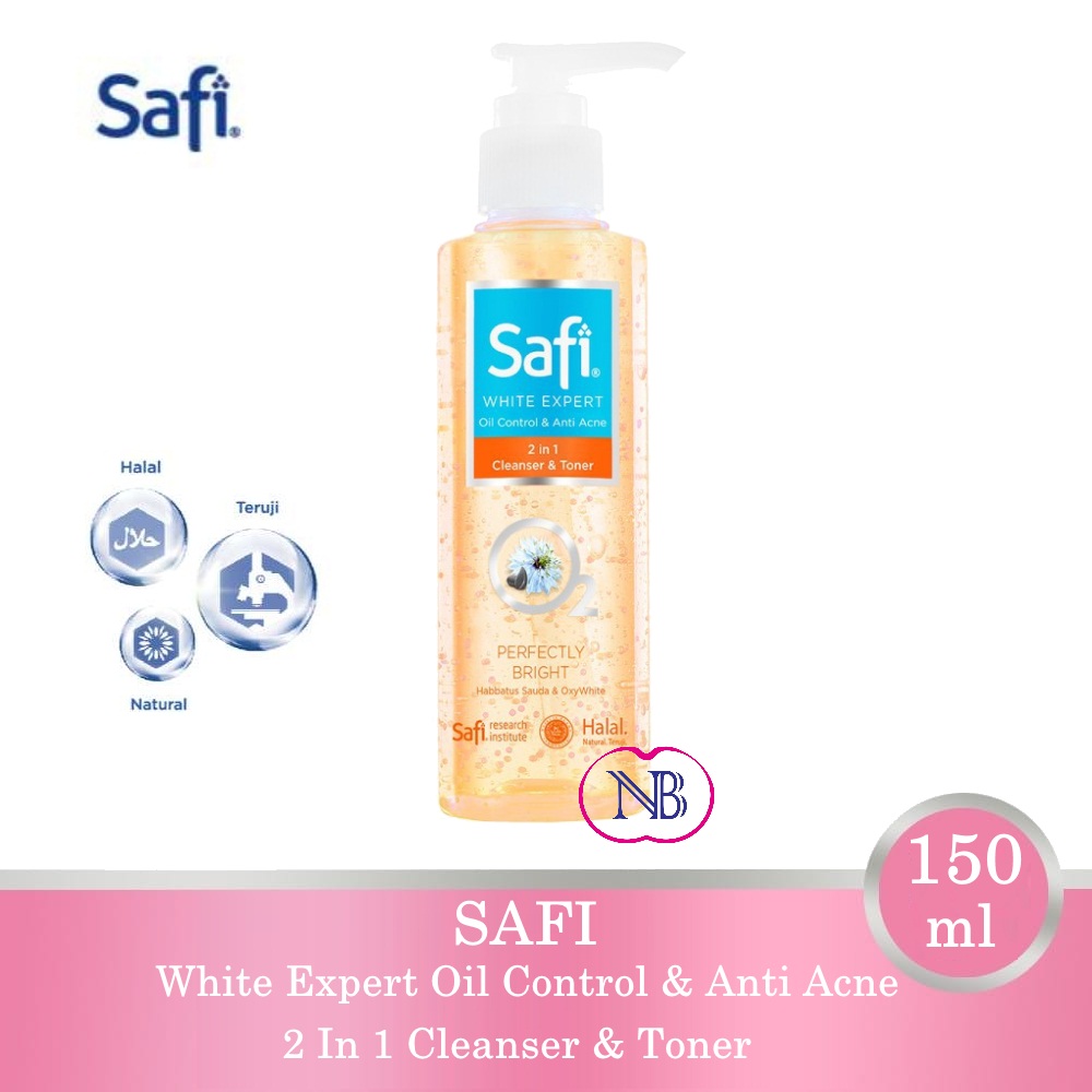 Safi oil control & anti acne 2 in 1 cleanser deals & toner