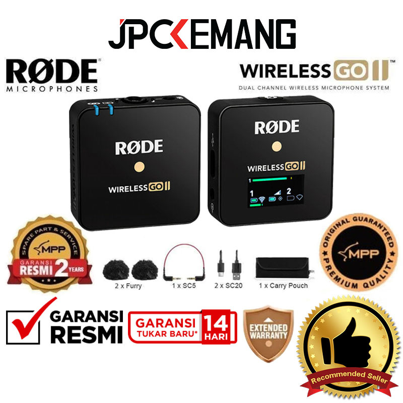 Rode Wireless Go Ii Single Wireless Microphone Rode Wireless Go Jpc