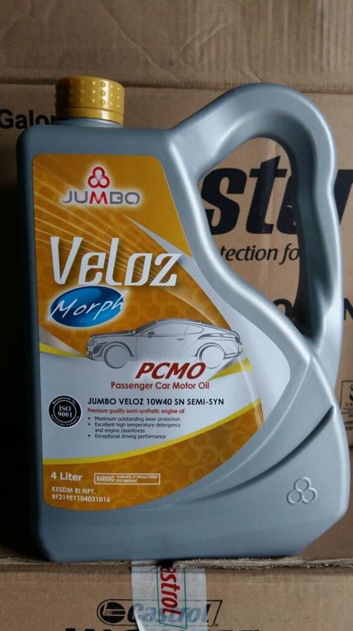 Pelumas Mobil - Oli Mesin Mobil 10W-40 - JUMBO VELOZ GOLD 10W-40 API
