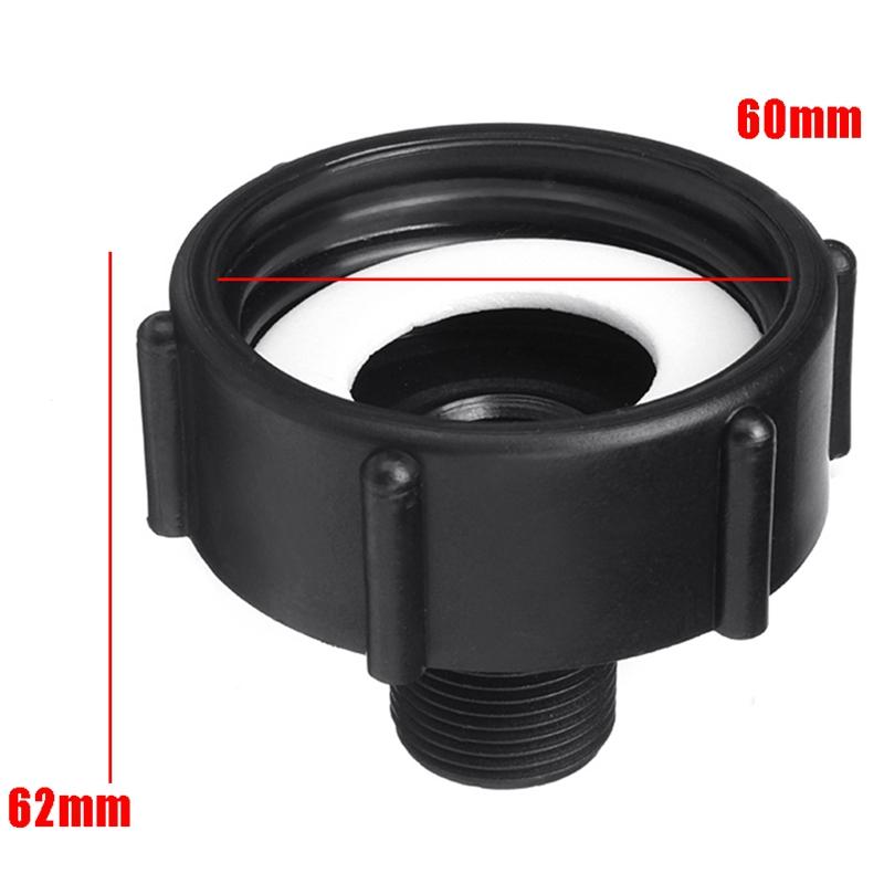 1000L IBC Water Tank Hose Adapter Fittings Tools Connector 60mm Outlet Adaptor 3/4 Inch
