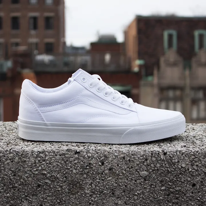 vans old skool full white
