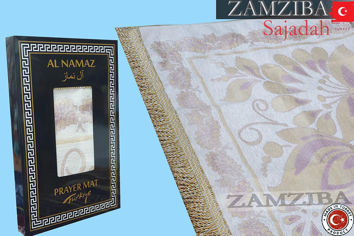 Sajadah Turki 70x110 cm Tebal Lembut Empuk Halus Timbul Umroh AL NAMAZ original perlengkapan shalat