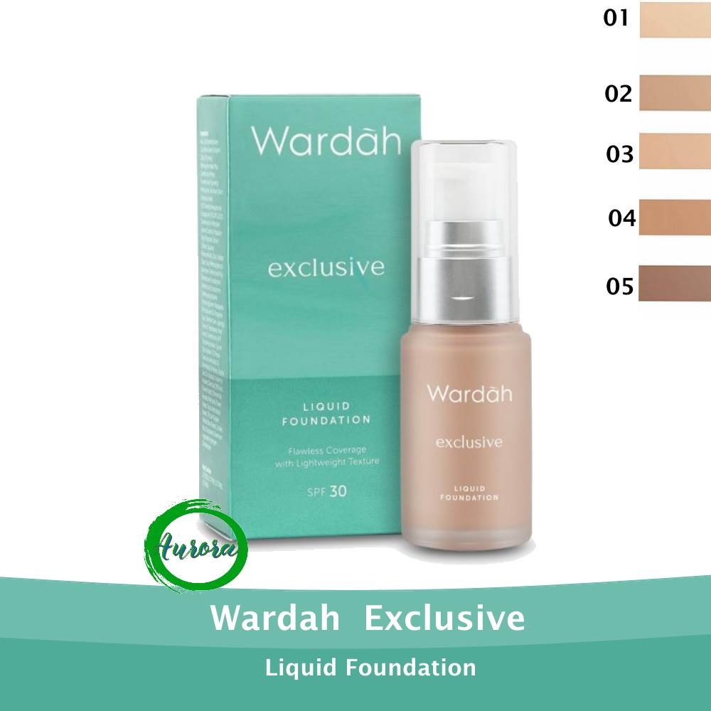 Wardah Exclusive Liquid Foundation Foundation Cair Lazada Indonesia
