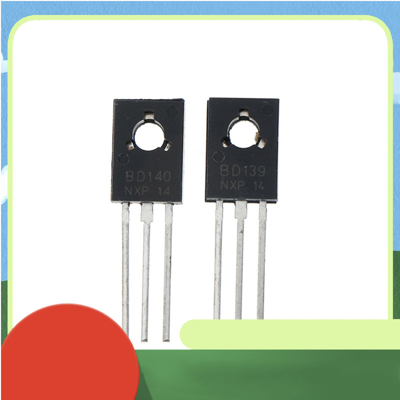 10 Transistor PNP BD140-10 80V 1.5A 1.25W TO-126 – Lotto Da 10 Pezzi (Philips, STM, SGS) - Foto 3
