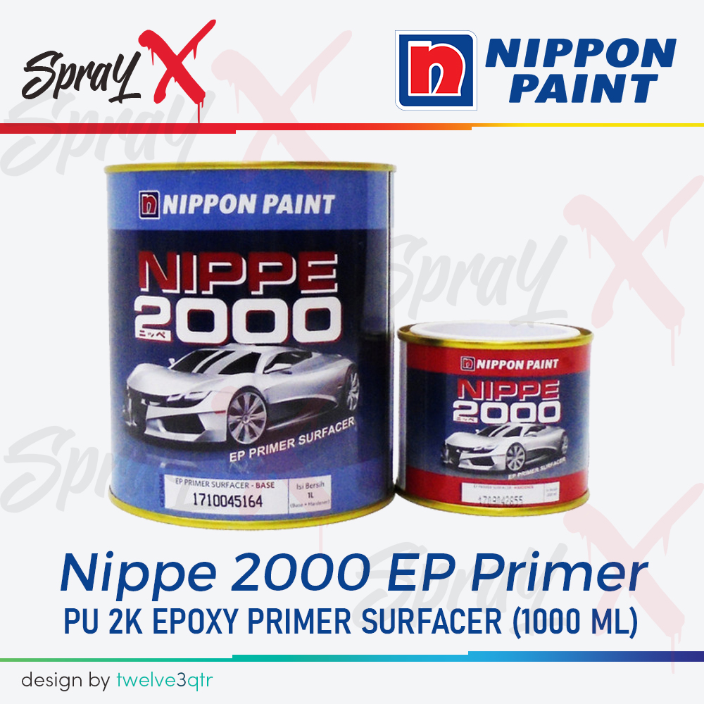 NIPPE 2000 EP PRIMER SURFACER + HARDENER 1 LITER Lazada Indonesia