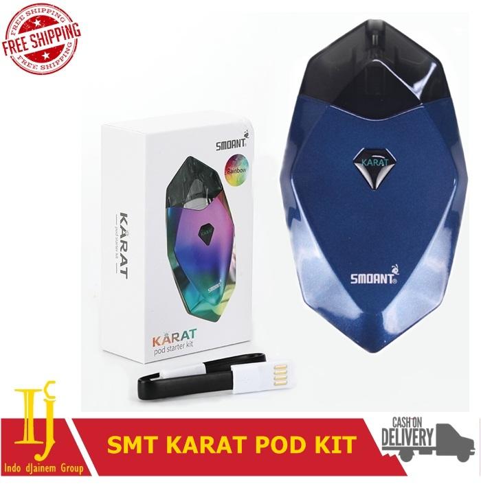 IJC - Autentic Smoant Karat Pod Kit 370mAh Battery with 2ml Cartridge Vape Murah Rokok Elektrik Smoant Karat IJC - Autentic Smoant Karat Pod Kit 370mAh Battery with 2ml Cartridge Vape Murah Rokok Elektrik Smoant Karat