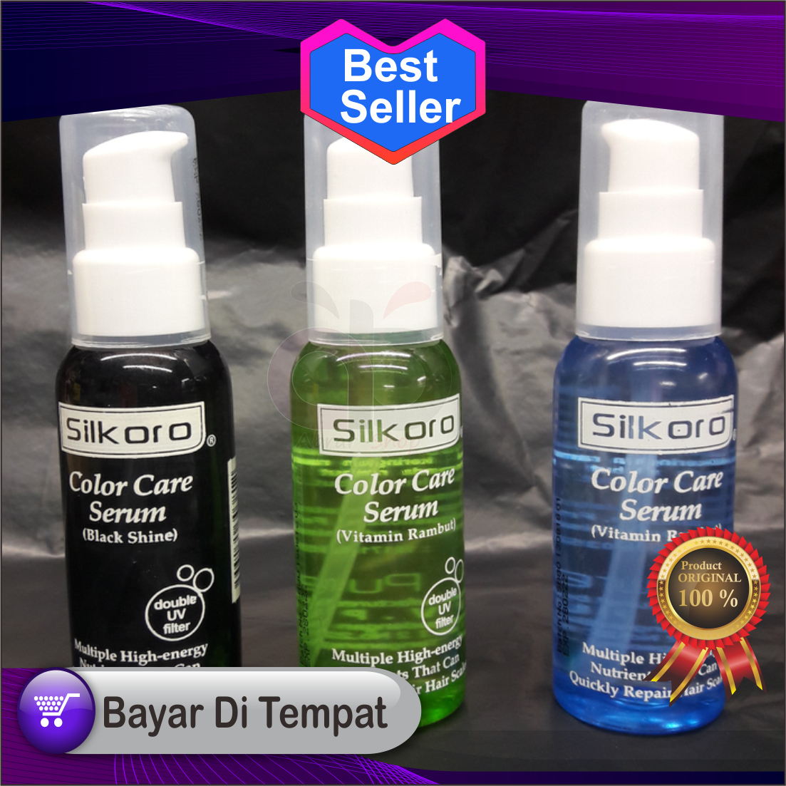 Silkoro Color Care Serum Silkoro Vitamin Rambut Rontok Vitamin Rambut Kering Vitamin Rambut Kering Dan Rusak Rontok Wangi Vitamin Rambut Agar Cepat Panjang Perawatan Rambut Kering Dan Rusak Perawatan Intensif Rambut Kusam