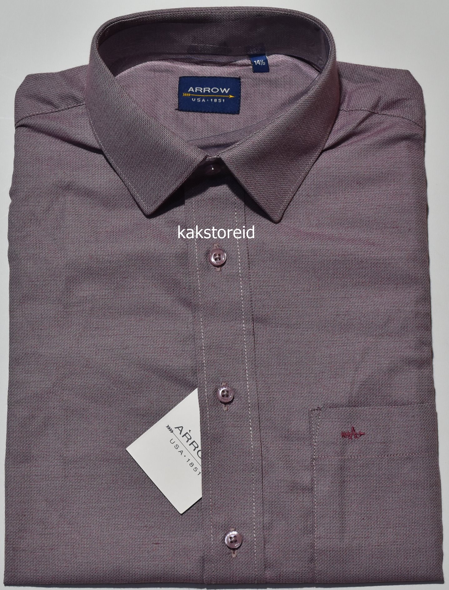 Kemeja Pria Formal Lengan Pendek ARROW 