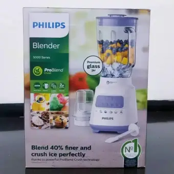 Blender Philips Kaca 2l Hr 2222 Pro Blend Dry Mill Hr2222 Ori Ungu Lazada Indonesia