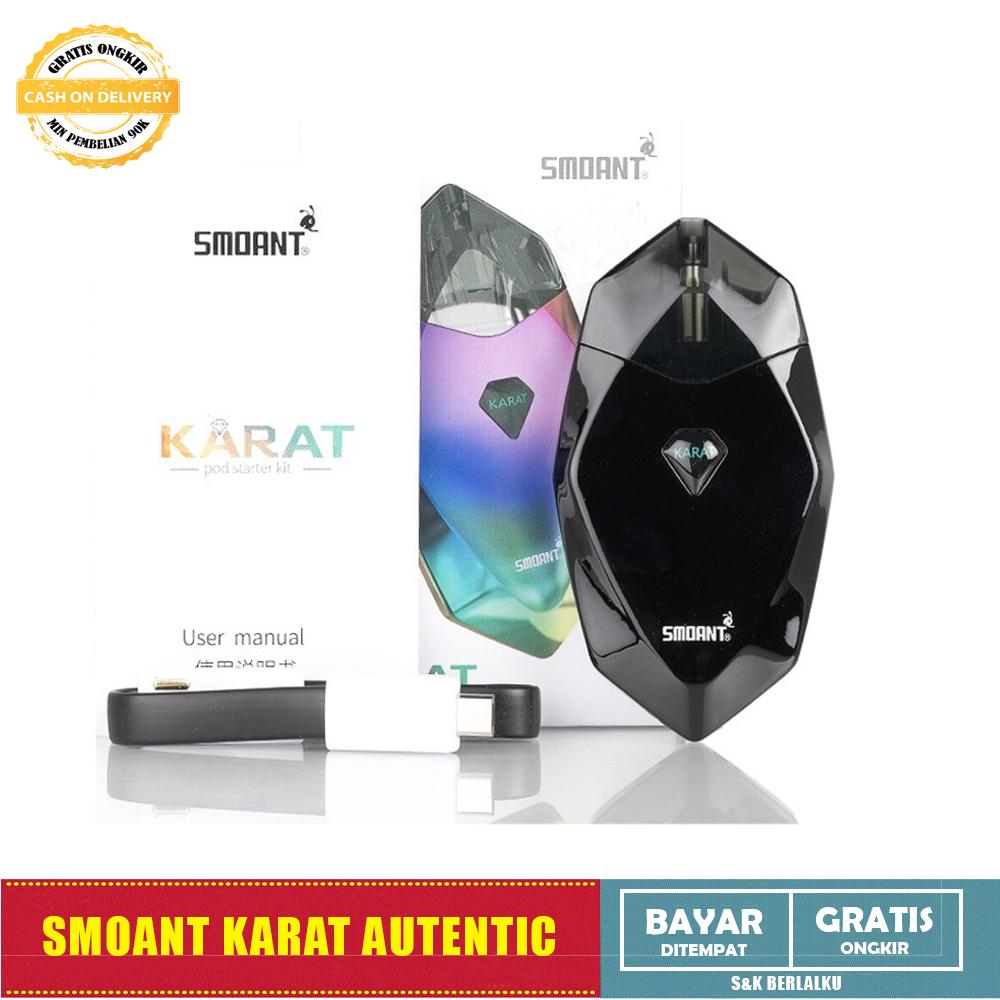 Autentic Smoant Karat Pod Kit 370mAh Battery with 2ml Cartridge Rokok Elektrik Smoant Karat Autentic Smoant Karat Pod Kit 370mAh Battery with 2ml Cartridge Rokok Elektrik Smoant Karat