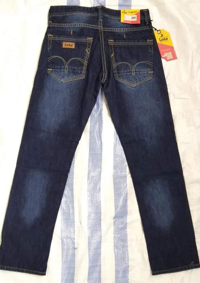 Celana Panjang Jeans Pria Original Celana Standar Lois Fashion