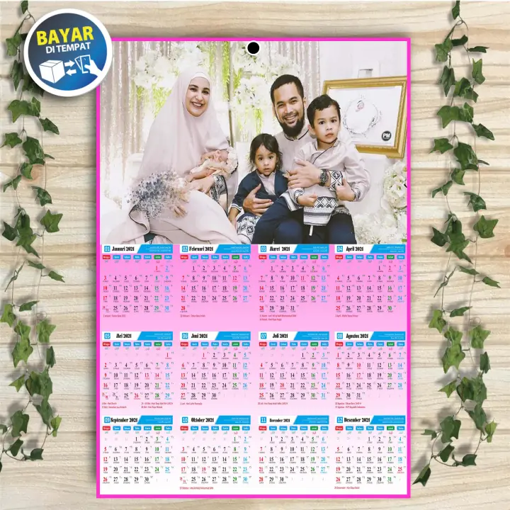 Kalender 2021 Islam Bisa Pesan Tema Proses Cepat Lazada Indonesia kalender 2021 islam bisa pesan tema proses cepat