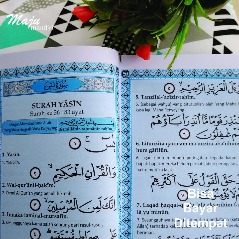 Buku Yasin Dengan Latin Surat Yasin Tahlil Dan Kumpulan Doa Doa Mengenang 40 Hari Lazada Indonesia