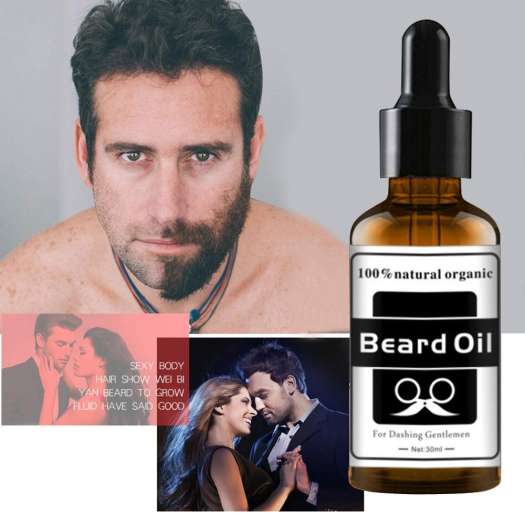 Thuốc Mọc Râu Tóc Tinh Chất Dày Hơn Bộ Ria Mép Tinh Chất Mọc Nhanh Lông Mày 30Ml