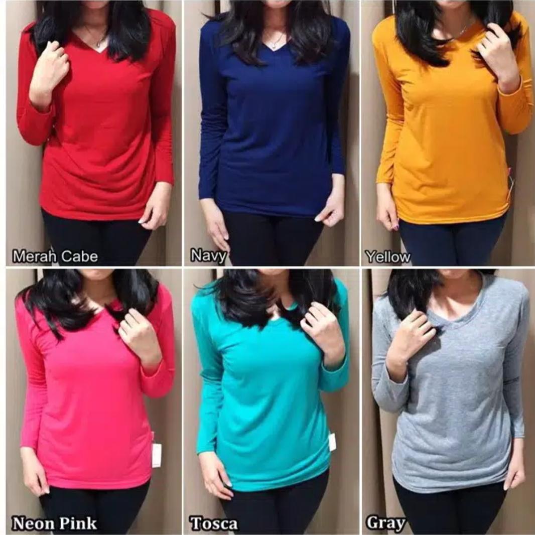 Featured image of post Kaos Oblong Kaos Lengan Panjang Wanita Modern Trend kaos wanita lengan panjang yang semakin modern dan elegan menuntut para designer untuk selalu berinovasi lebih