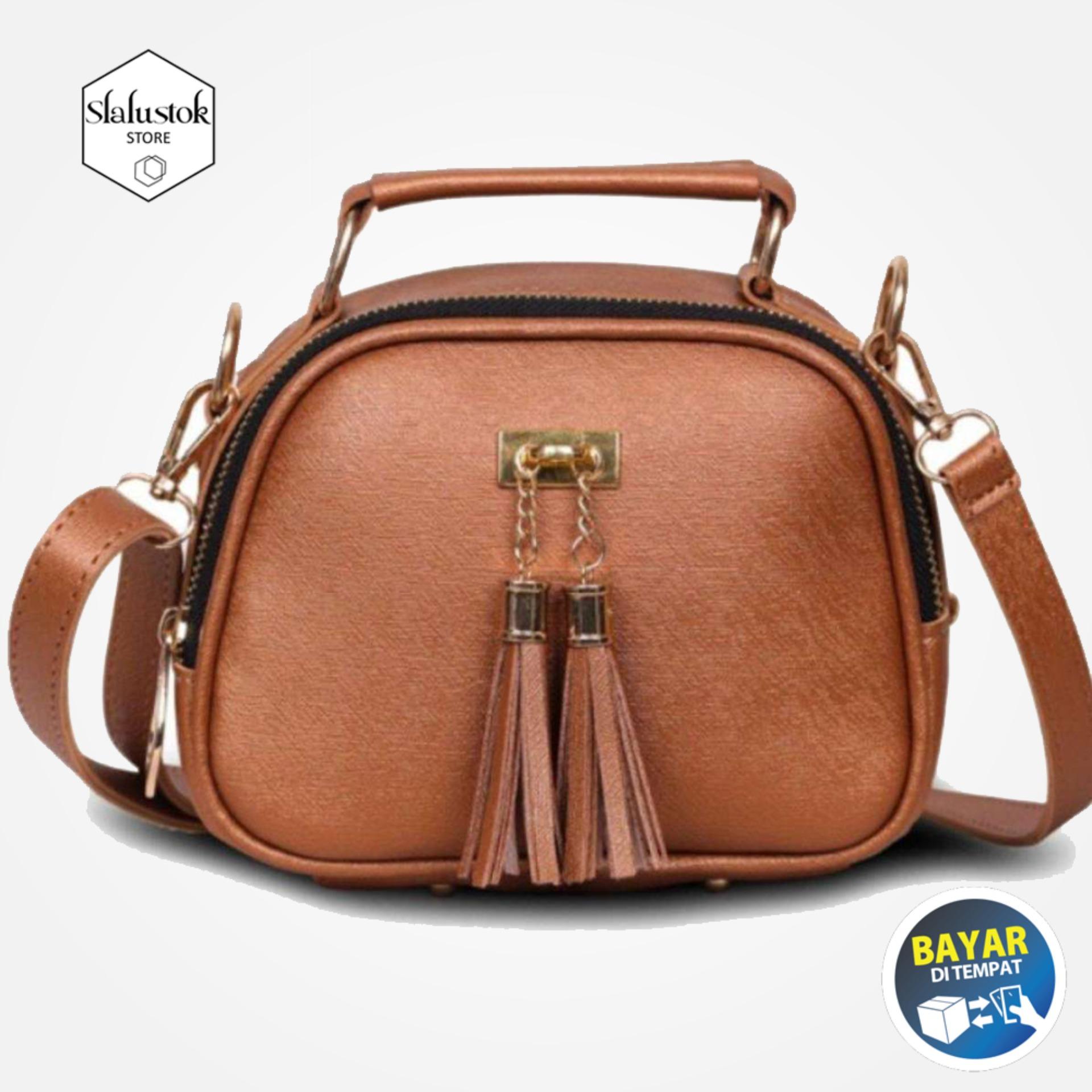 Slalustok Store - Tas Selempang Wanita - Tas Slingbag Tassel mini