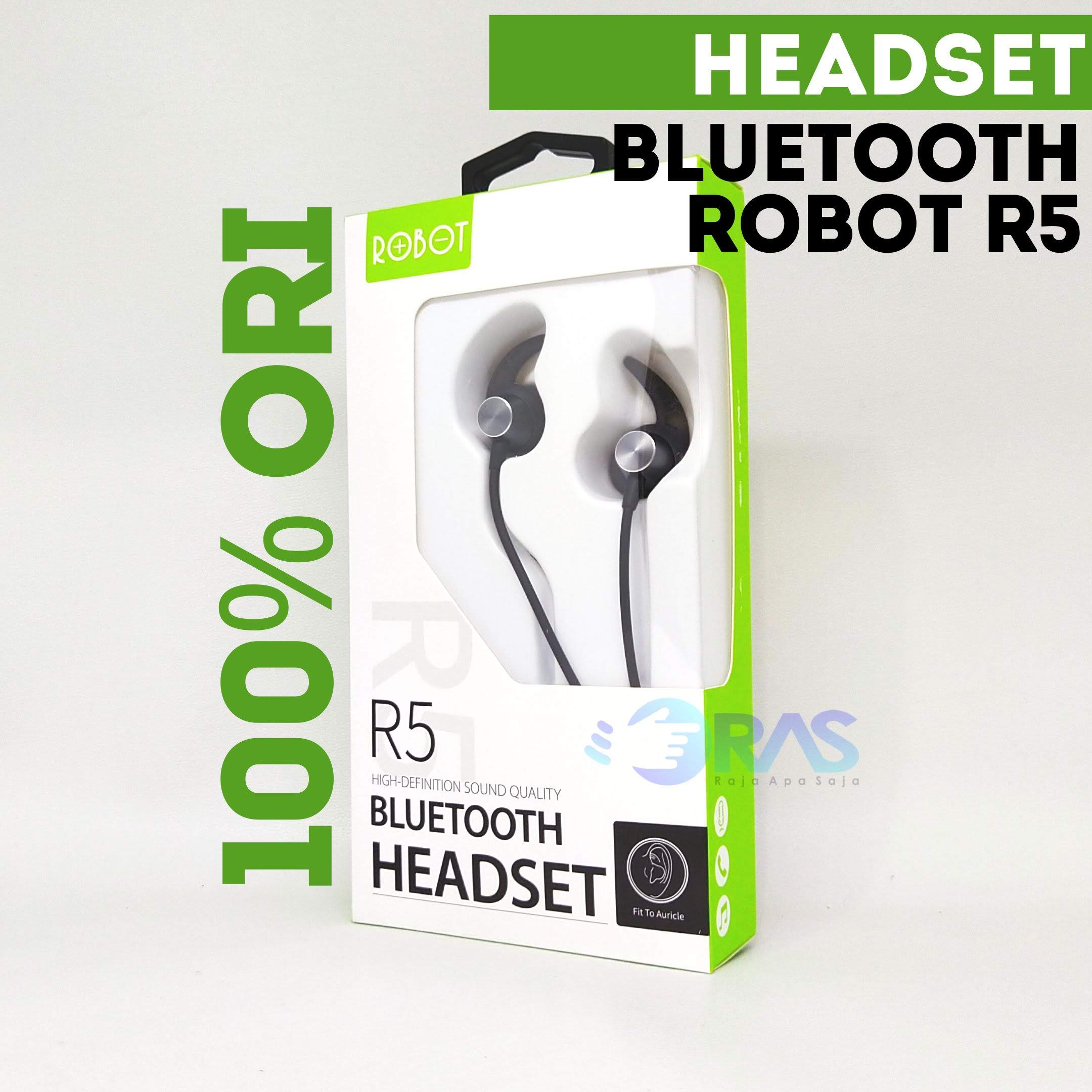 Headset Bluetooth Robot R5 Wireless 