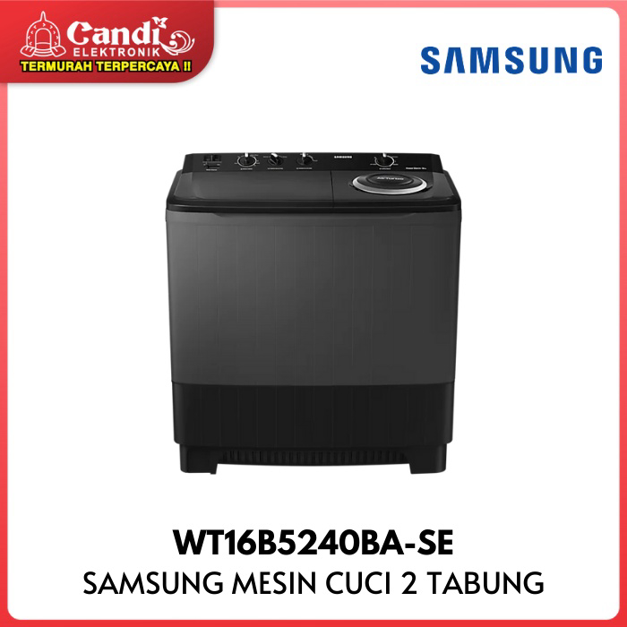 SAMSUNG Mesin Cuci 16 Kg Twin Tub Dengan Power Storm & Air Turbo ...