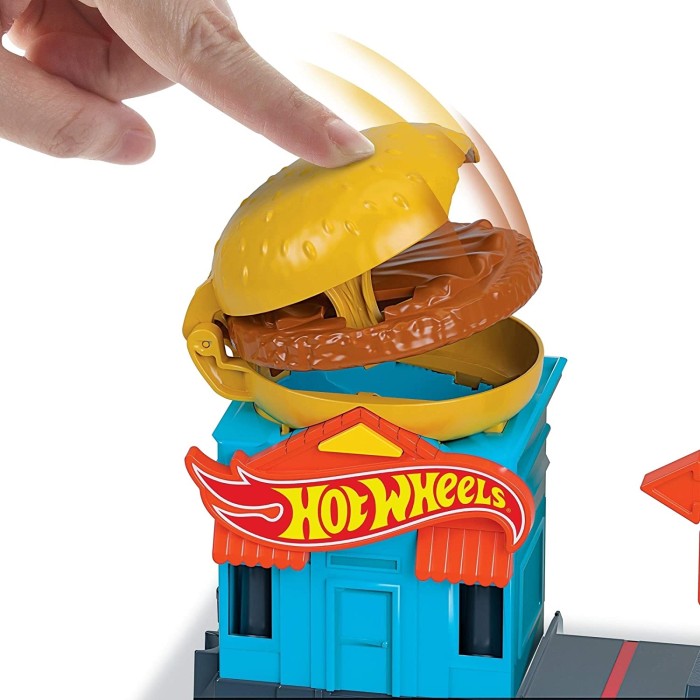 Hotwheels Hot wheels Track City DOWNTOWN BURGER DASH FRH28